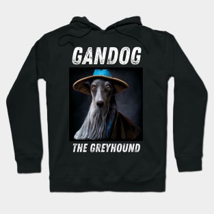 Gandog the Greyhound - Wizard Dog - Fantasy Funny Hoodie